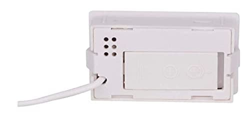 SKADIOO Plastic Temperature Meter With On/Off Button | Aquarium Thermometer for Fish Tank | Digital Sensor Wired (T-500 Room Temperature Meter) 4