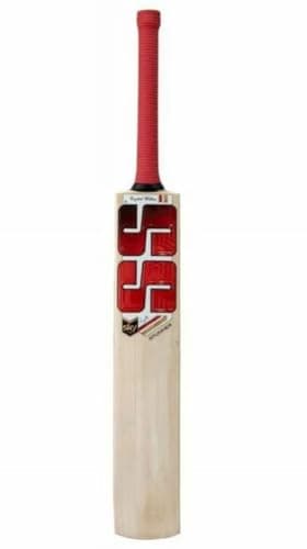 BA SPORTS Super Strock Popular Willow Cricket Bat Full Size Short Hand 33.5 Inch Designed for Precision with Bat Cover (RED) 3