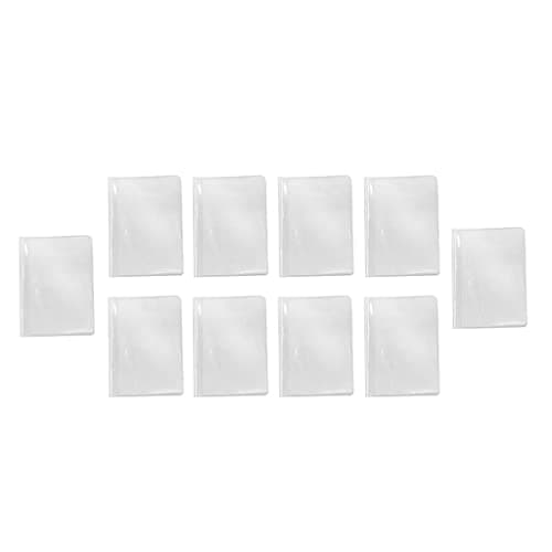 Meadawgs® 10Pieces Waterproof Passport Cover Clear PVC ID Card Protector Case|Clothing, Shoes & Accessories | Mens Accessories | Wallets|10pieces Holder