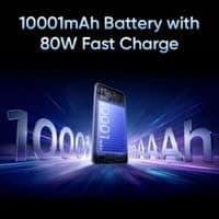 realme P4 Power 5G Smartphone, 8GB RAM, 128GB Storage, TransBlue, 10001mAh Battery 4