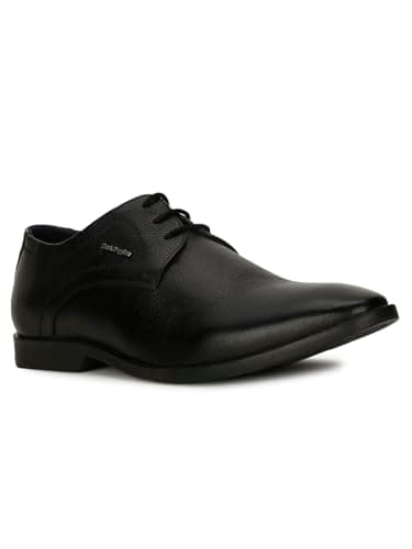 Hush Puppies Aaron Derby E 23 Men's Black Formal Shoes - 8 UK (8256000) 3