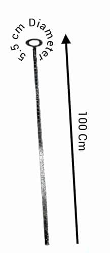 Hope Kart Dip Rod for Oil Barrel Measuring Scale Gauge Stick Liquid Level Measurement for 220 Litres Drum (Stainless Steel) 4