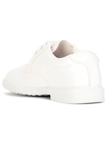 Bata Boys School Lace Up Shoes - White (3Uk) 3