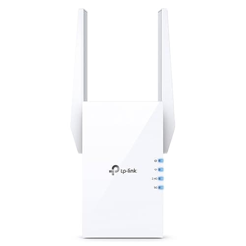 TP-Link AX1500 Wi-Fi 6 Range Extender, Up to 1500 Mbps Speed, Next-Gen Dual Band WiFi Booster, Wireless Repeater with Gigabit Port, 2 External Antennas, Easy Set-Up (RE505X) 2