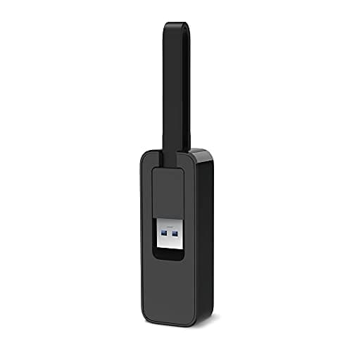 TP-Link USB to Ethernet Adapter (UE306), Foldable USB 3.0 to Gigabit Ethernet LAN Network Adapter, Supports Nintendo Switch, Windows 11/10/8.1/8/7 Mac OS and Linux OS, Plug and Play 3