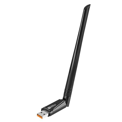 ARVOX AX900 900 Mbps WiFi 6 + Bluetooth 5.4 Wireless Network USB Adapter for Desktop PC with 2.4Ghz/5Ghz High Gain Dual Band 5 Dbi Antenna Wi-Fi, Supports Windows 11/10 MU-MIMO WPA3 OFDMA