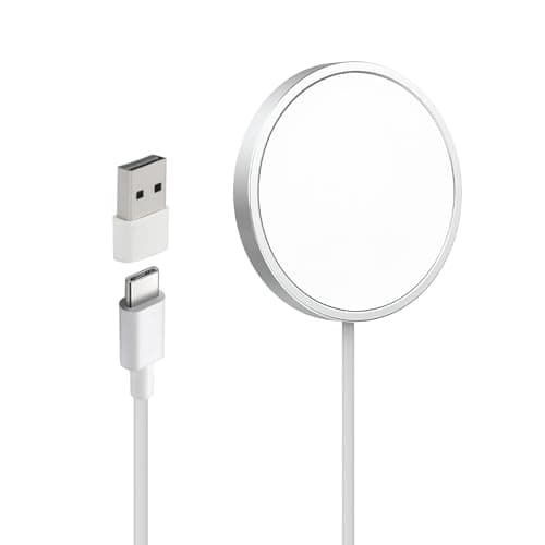 Fast Wireless Charger, Wireless Charger, 15W Wireless Charging Base for iPhone 15/14/13/12 Series, Universal Carregadador Sem Fios Compatible with iPhone and Airpods, Ultra Slim and Portable