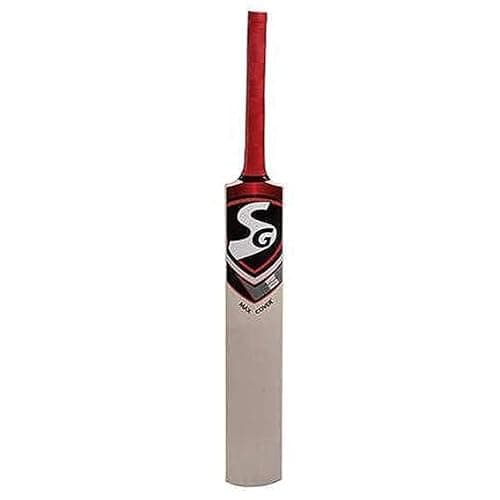Pro Super Grade Popular Willow Cricket Bat Full Size with Bat Cover for Tennis Ball | Plastic Ball | Rubber Ball (RED) 2