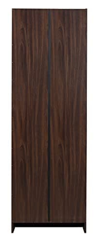 DeckUp Giona Engineered Wood Book Shelf and Display Unit (Walnut, Matte Finish) 5