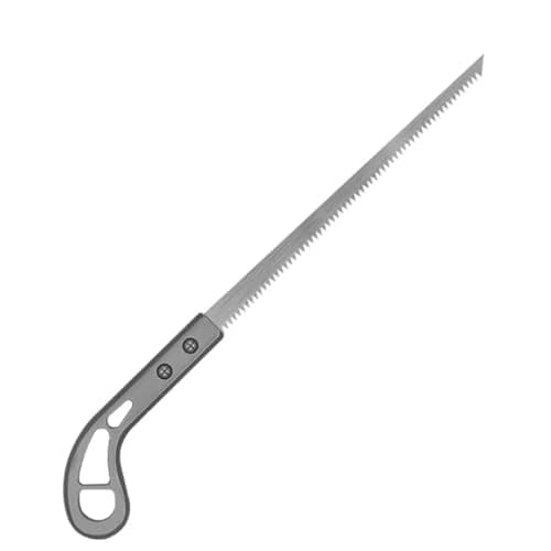 Portable Hand Saw For Wood Cutting | 23cm Sharp Blade Hand Saw With Non-Slip Handle | Small Cutter tool for Camping, Gardening, Hunting, Cutting Wood, PVC, Bone, Pruning Saw (Pack Of 1)