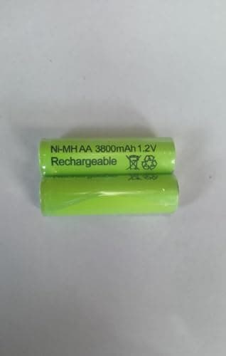 MICROUSB Compatible with Ni-MH 3800mAh 1.2V AA Rechargeable Battery (Pack of 2) 2