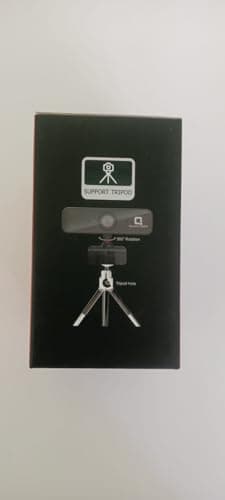 CELTON Quantron QPC-1015 HD Webcam with Built-in Microphone with Night Vision USB Connectivity (Black) 2