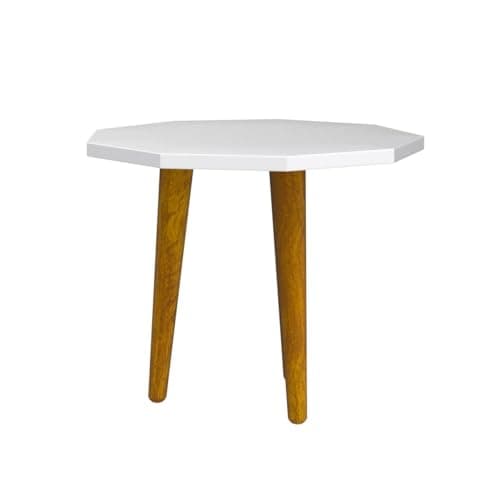 UHUD CRAFTS Beautiful Antique Wooden Fold-able Side Table/End Table/Plant Stand/Stool Living Room Kids Play Furniture Table Round Shape 5