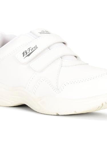 Bata Manny E 24 Kids's White Casual Shoes - 3 UK (4511009) 5