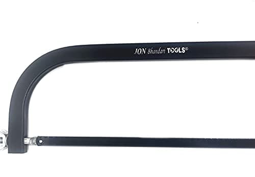 Jon Bhandari Tools 12” Rectangular Hacksaw Frame with Unbreakable Plastic Handle & Mild Steel Blade | Heavy Duty Industrial Metal Cutting Hand Saw for Professional & Workshop Use 2