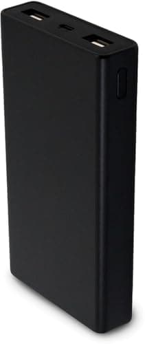 AMYTEL M6 15000mAh Power Bank with Dual USB Fast Charging Portable Charger for Mobile, Tablet, Smartwatch & Trimmer – Black 2