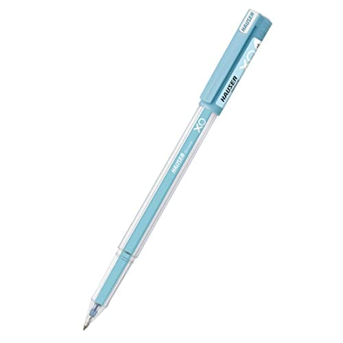 Hauser Germany XO Jumbo Gel Pen Box Pack | Water Proof Ink For Smooth Flow System | Comfortable Grip With Smudge Free Writing | Smooth, Sturdy & Refillable Pen | Blue Ink, Pack of 10 Pens 2
