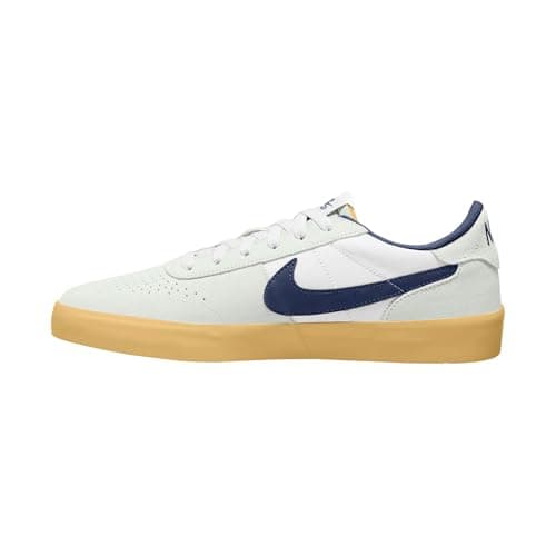 Nike Men Sb Heritage Vulc Summit White/Navy-White-Gum Light Brown Skateboarding 9 UK 5