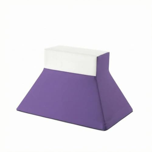 Bnf Sloped EVA Mindfulness Wedge Flat Top Exercise EVA Wedge Padded Balance Coach Stitched Seams,