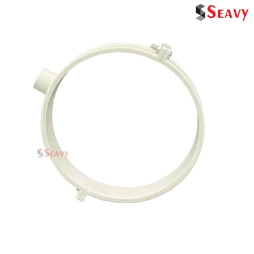 Seavy 6" PVC Hanger Clamps/Pipe Bracket (6 INCH) 2