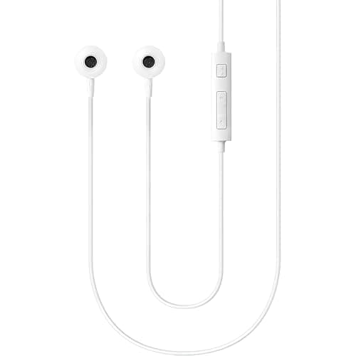 Original Wired Samsung Galaxy Earphones for All Samsung Smartphones with Mic | Pure Bass Sound | One Button Multi Function Remote | Comfort fit- White 5