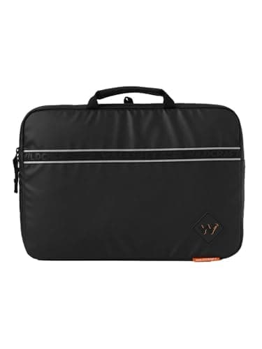 Wildcraft Dark Edition 15 L Messenger Bag for Men & Women | Office & College Bag | Dark Black