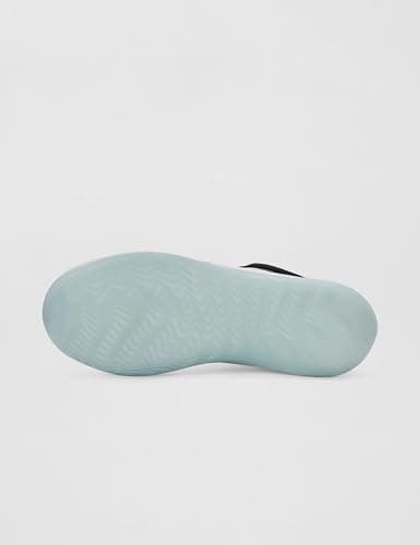 Nike Men Precision 8 MID Black/Black-White-ICE Blue Basketball Shoes 9 UK 3