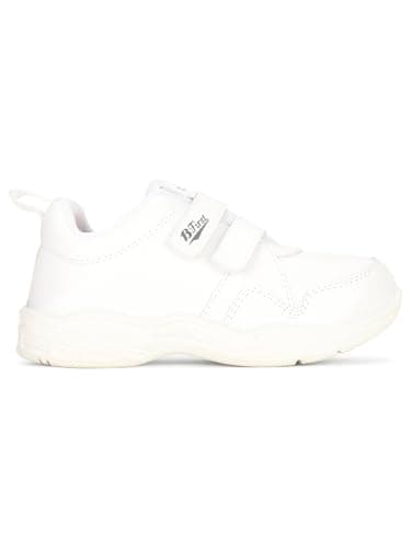 Bata Unisex Velcro School Shoes - White (13 UK) (3511010) 2