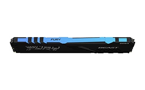 Kingston Fury Beast RGB 16GB 3200MHz DDR4 CL16 Desktop Memory Single Stick KF432C16BBA/16 4
