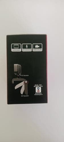 CELTON Quantron QPC-1015 HD Webcam with Built-in Microphone with Night Vision USB Connectivity (Black) 3