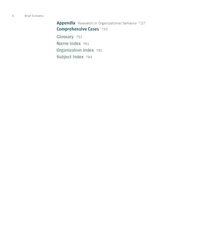 Organizational Behavior, 18e (updated) 4