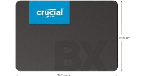 Crucial BX500 500GB 2.5-inch SATA 3D NAND Internal SSD Upto 550 MB/s 3
