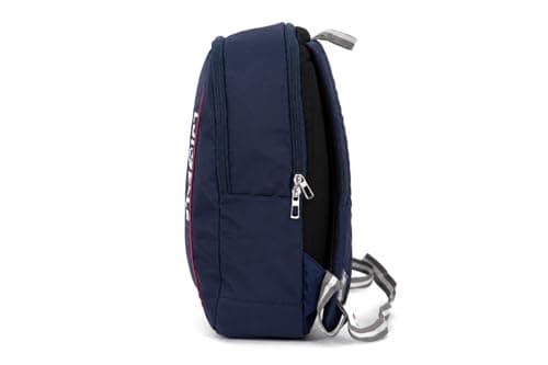 LUI ELLE Backpack for Men, Women & Students | 12x18x6 Inch Polyester Casual Backpack | Lightweight Durable Travel, College & Office Bag | Blue 3