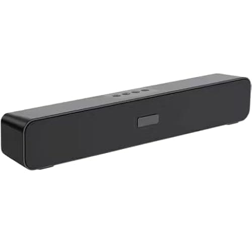 5.1 Wireless M423sp Bluetooth Soundbar for TV, 10W Stereo Sound, 2400mAh Battery, Compact Wireless Home Speaker