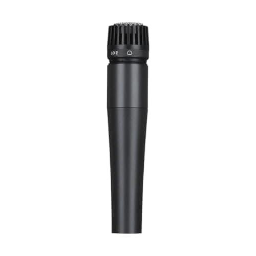 kh Wired Microphone Professional Dynamic Vocal Classic Style Microphone Audio Instrument Classic Dynamic Style for Instruments, Drums, Percussion, Vocals