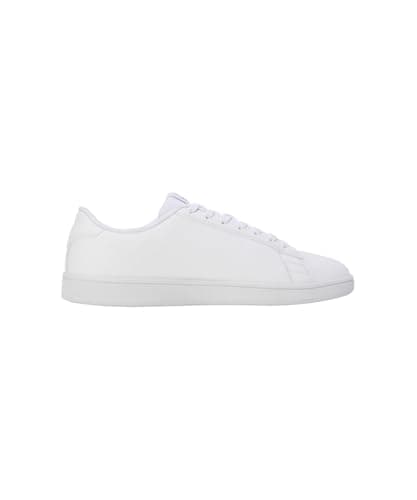 Puma | Smashic Comfort Casual Sneakers | White-Matte Silver | 9UK 3