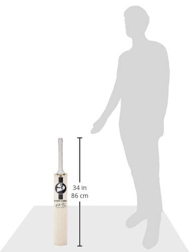 SG Scorer Classic Kashmir Willow Cricket Bat ( Size: Size 6,Leather Ball ), Wood, Multicolour 6