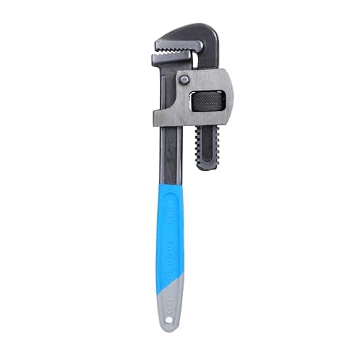 Taparia 1274 Steel (350mm) Stillson Type Pipe Wrench (Blue and Black), Box End