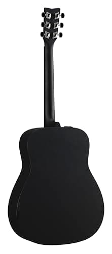 Yamaha FX280 Electro-Acoustic Guitar – Black Finish, 6-String, Cutaway Design, Spruce Top, Rosewood Fretboard, Ideal for Beginners & Stage Performers 3