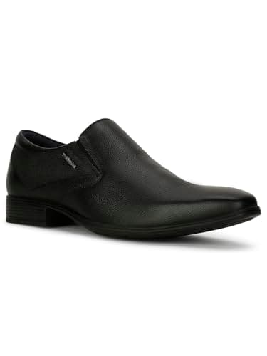 Hush Puppies Boston Slipon E 23 Men's Black Formal Shoes - 9 UK (8556002) 3