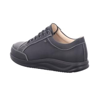 Finn Comfort Mens Huelva Leather Shoes, Schwarz (Black) Nuri, 8 3