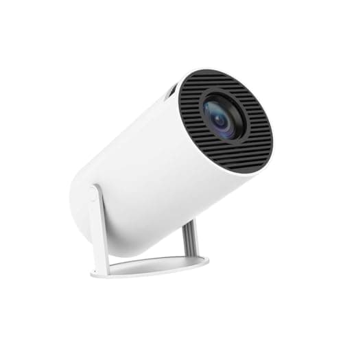 Portable Mini Projector, 4K 1080P Full HD Projector, Support Video Projector, WiFi 5G BT 5.0, Cinema Projector 180° Can Be Rotated, Android 11, Compatible with TV Stick for Adult's, Home Cinema, Compa