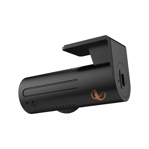 Infinity By Harman Dashcam 100 Compact FHD Car Camera | 1080p Full HD Video | Night Vision, 140° Wide Angle & G-Sensor | Built-in Wi-Fi & App Support|Microphone | Supports up to 128GB SD Card (Black) 5