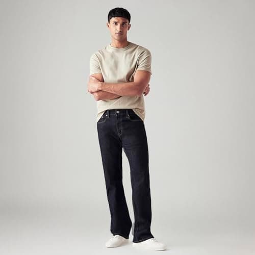 Levi's Men's 527 Dark Indigo Bootcut Fit Mid-Rise Jeans 5