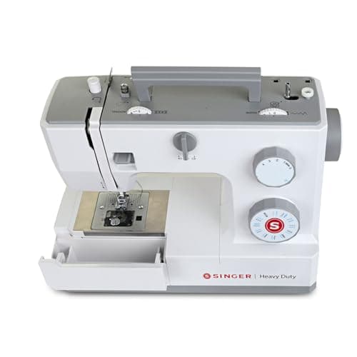 SINGER HD 4323 Sewing Machine | 23 Built-In Stitches | 58 Stitch Functions | BLDC Motor | 1-Step Buttonhole | Adjustable Width (6mm) & Length | LED Light | Automatic Bobbin Winding | Easy Stitch Dial 4