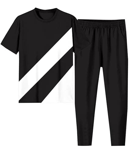 RABBY track suit for men & cord set for men (BLACK_XL)