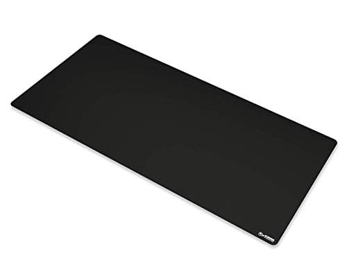 Glorious PC Gaming Race XXL Extended Gaming Mouse Mat Pad-Large Wide Long Black Mousepad Stitched Edges(Black) 2