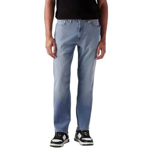 Levi's Men's 541 Light Indigo Tapered Fit Mid-Rise Jeans