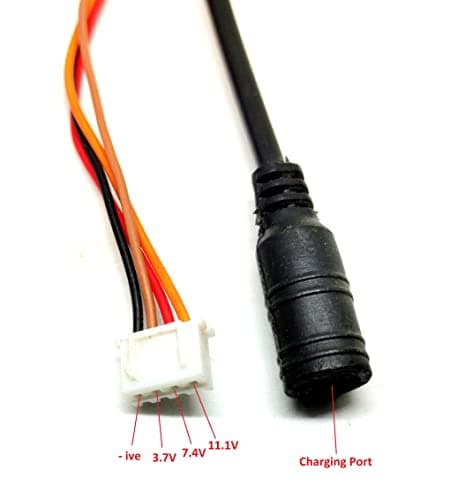 INVENTO 1Pcs 11.1V - 12V 1800mAh 55x65x18mm Lithium ion Li-ion 3.7V x 3 Cell Rechargeable battery Pack For DIY 5