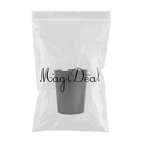 VMS India Utility Coffee Dosing Cup Sniffing Mug Fit for 51mm Espresso Machine Black 3